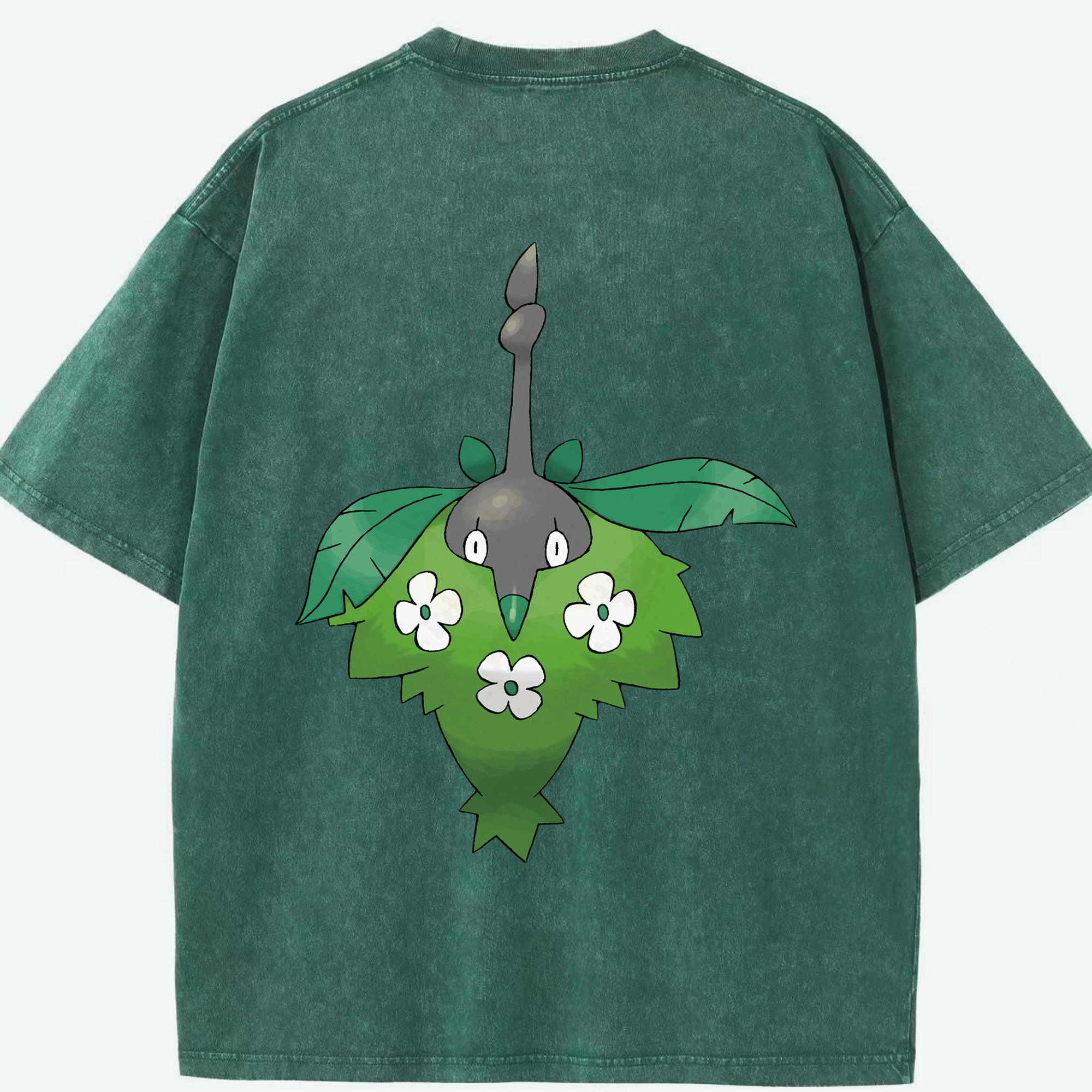 （画像用） ポケットモンスター Pokémon 綿100% ヴィンテージ風 半袖Tシャツ（背面プリント）